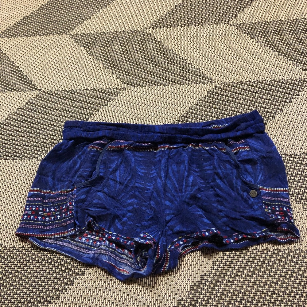 Blue shorts
